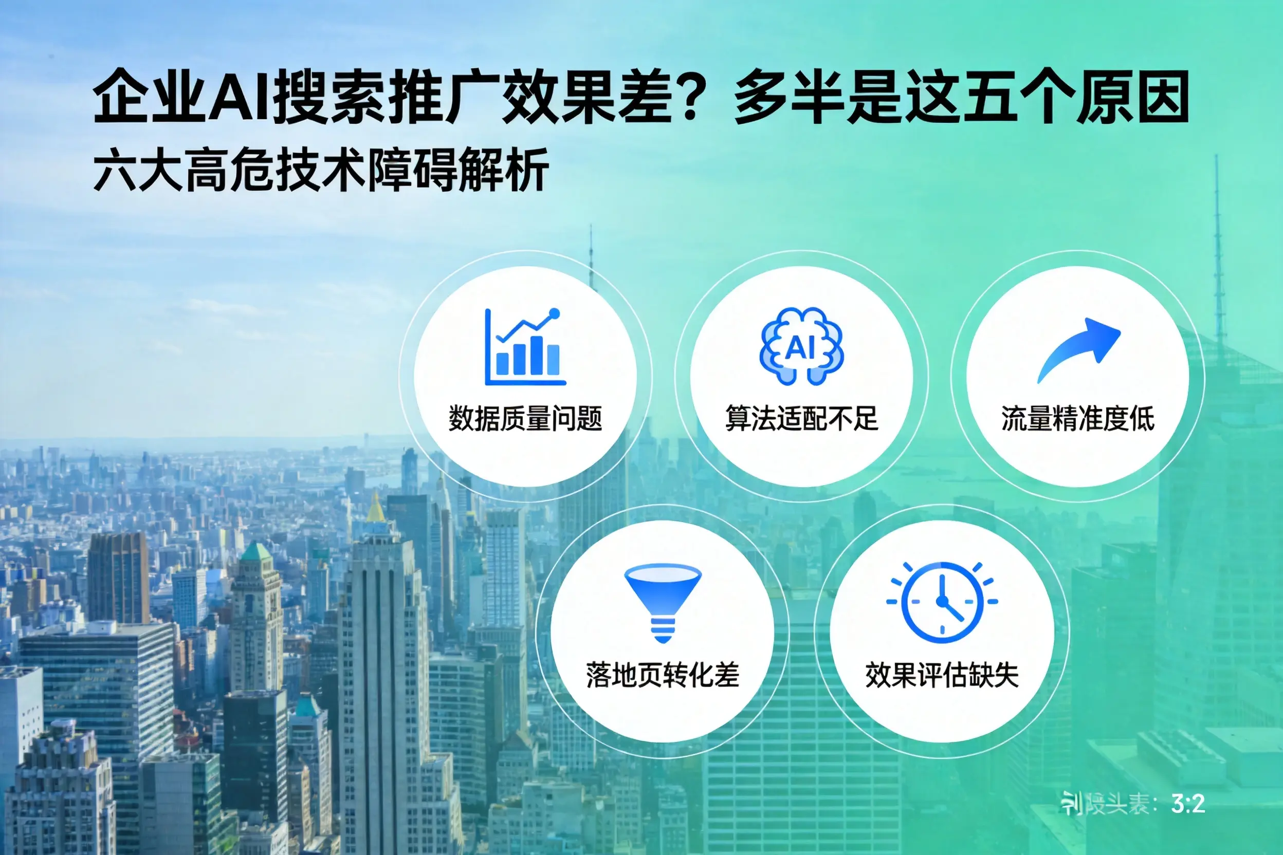 宁强企业AI搜索推广效果差?多半是这五个原因